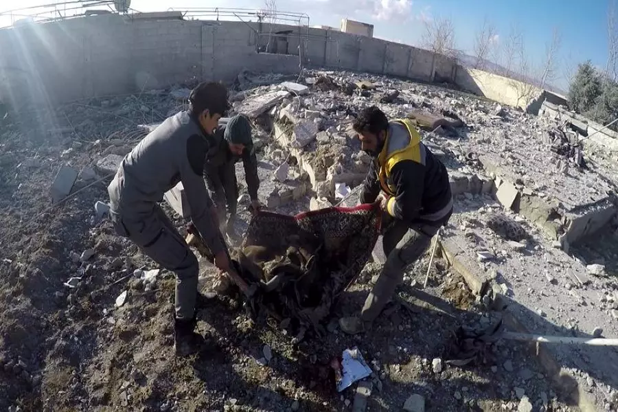 ارتقاء 9 شهداء جراء قصف جوي وصاروخي على منازل المنيين في الغوطة الشرقية