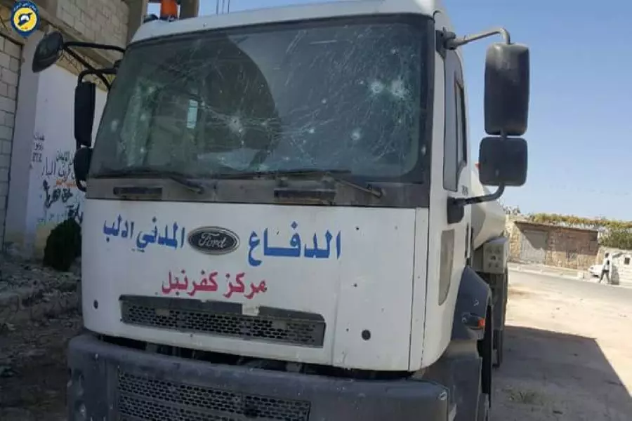 مركزين للدفاع المدني يطالهما القصف خلال 24 ساعة بإدلب