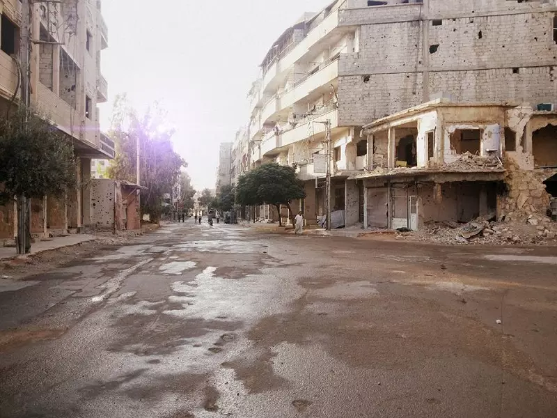 نظام الأسد يواصل فرض الحصار على معضمية الشام .. و 3 أرغفة خبز فقط نصيب كل عائلة