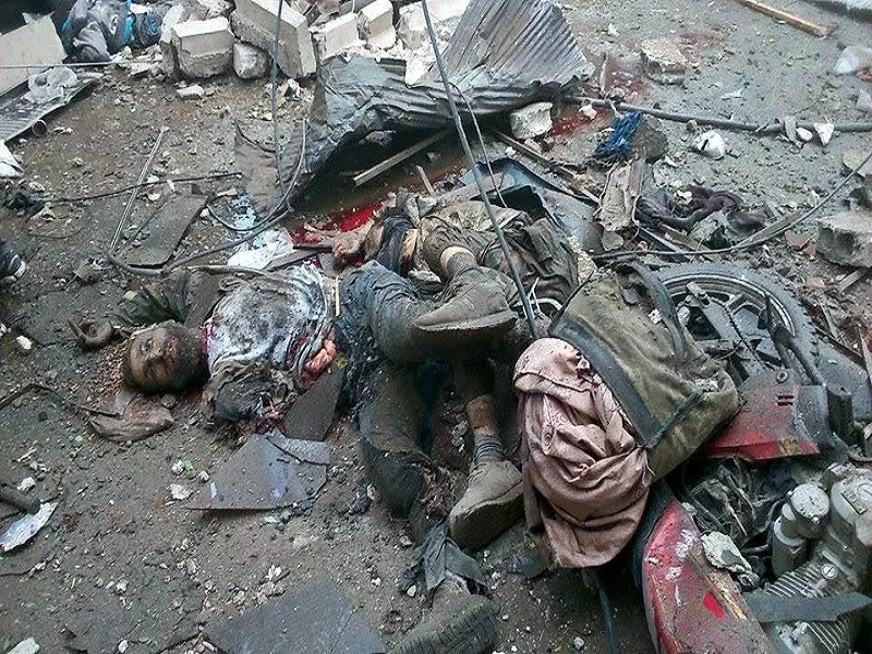 مجزرة بحق المدنيين في الغوطة الشرقية ... المجزرة تعاد ودوما تباد
