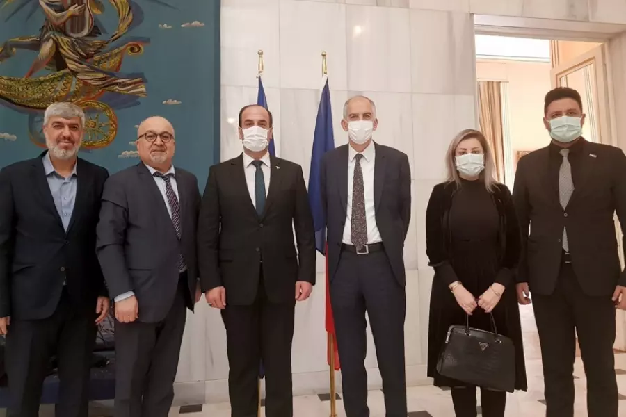 "الحريري" يلتقي السفير الفرنسي في أنقرة ويبحثان مستجدات الأوضاع الميدانية في سوريا