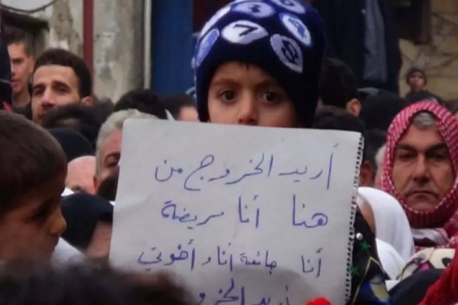 الجوع يفتك بمدنيي مضايا والزبداني ... الأمم المتحدة تطالب كافة الأطراف بالسماح بإيصال مساعدات عاجلة