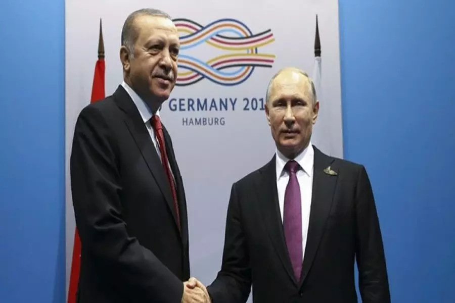 أردوغان وبوتين يثنيان على دور كلا البلدين في تسوية الملف السوري