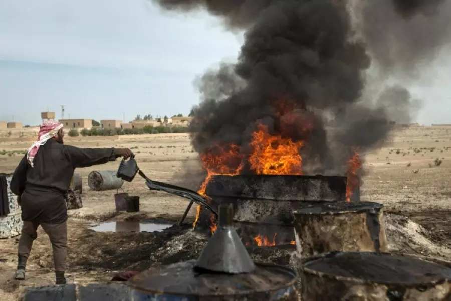 التحالف الدولي يعلن قتل 4 من قيادات تنظيم الدولة ممن لهم صلة بأنشطة تهريب النفط والغاز في سوريا