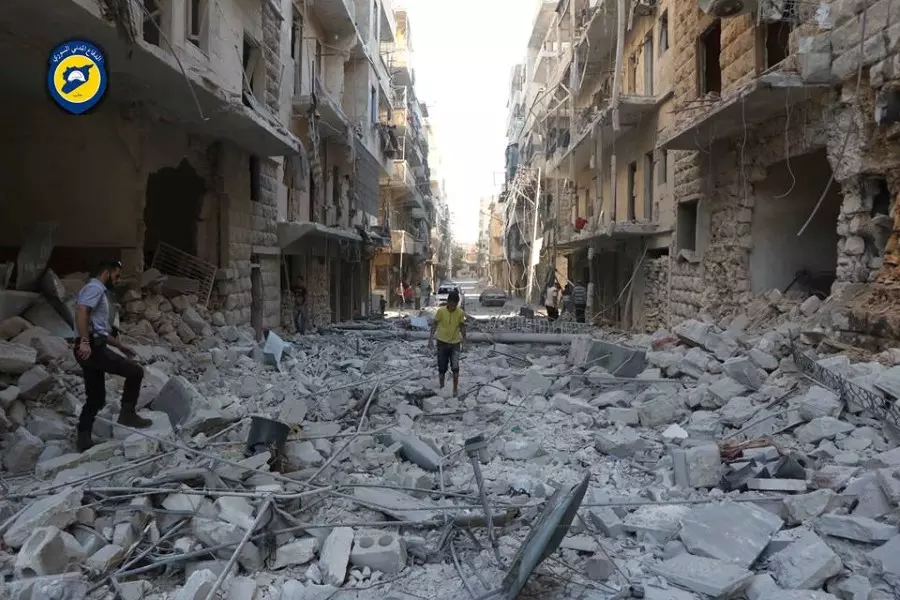 18 شهيد حتى اللحظة في حلب وريفها ... والطائرات تواصل التحليق والقصف