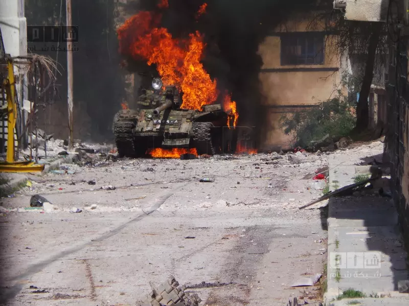 جيش الأسد يحاول السيطرة على بصر الحرير.. والثوار يلقنونهم درسا قاسيا