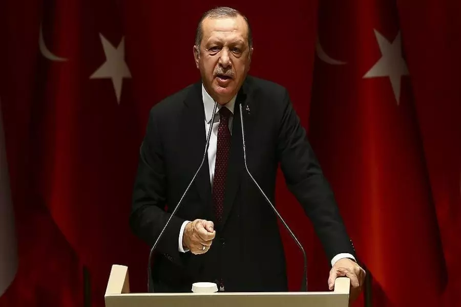 أردوغان: استضافة فرنسا لوفد "واي بي جي" عداء لتركيا
