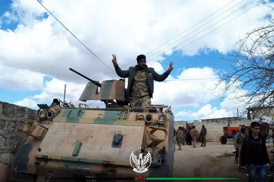 الجيش الحر يحرر 11 قرية وتلال ومعسكرات عدة ويرصد مدينة عفرين بشكل كامل