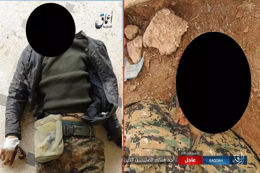 تنظيم الدولة ينشر صورا لقتلى بينهم جنود من جنسيات غربية