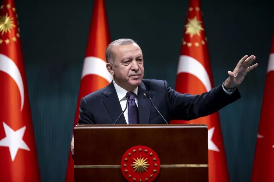 أردوغان: تركيا وشعبها عازمين على إنقاذ الأشقاء في العراق وسوريا من براثن "ي ب ك"