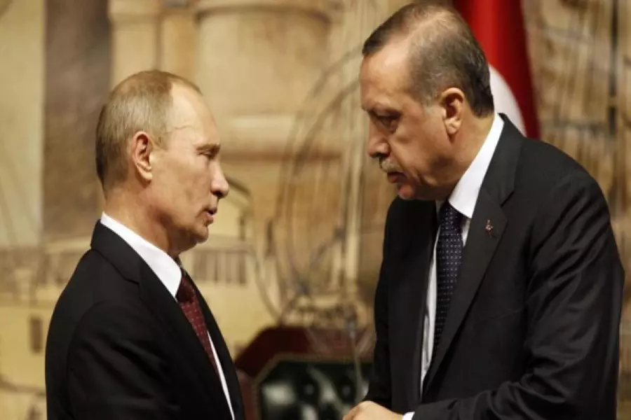 الرئيس التركي ونظيره الروسي يبحثان  آخر التطورات في سوريا و مأساة الغوطة الشرقية