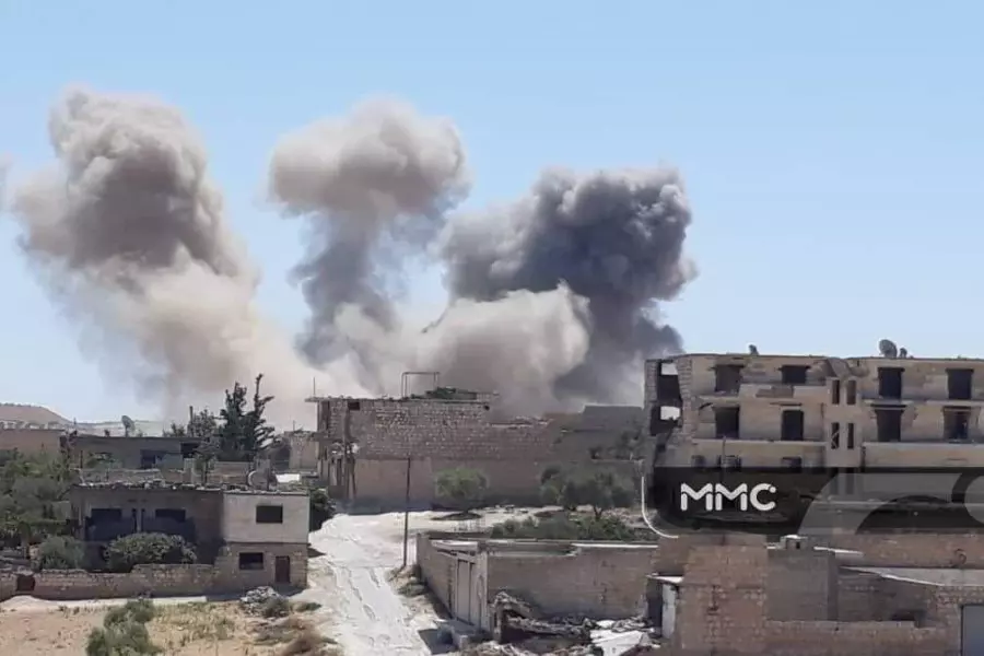 سبعة شهداء بقصف جوي للنظام وروسيا على تلمنس وبلدات ريف إدلب