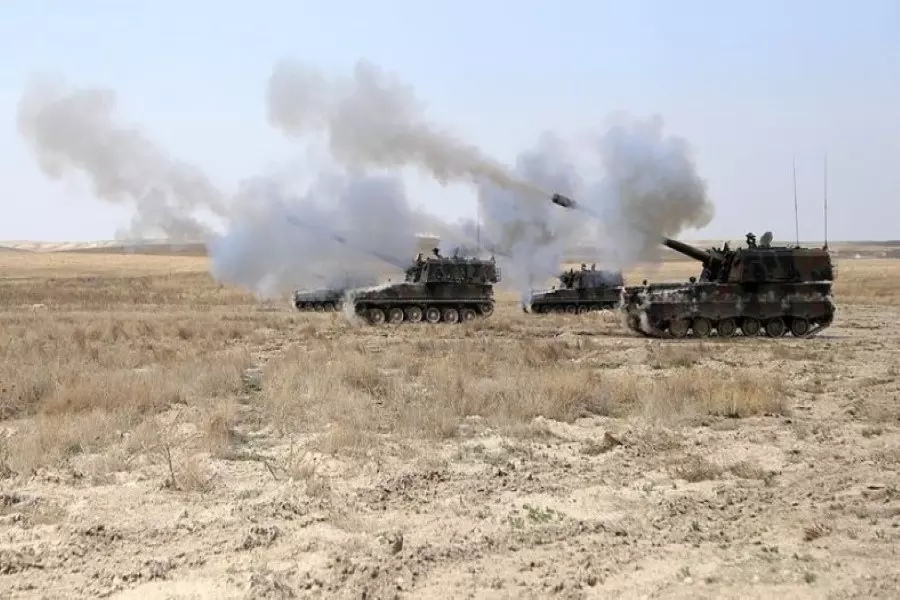 القوات التركية تواصل قصفها لمواقع "قسد" في عفرين