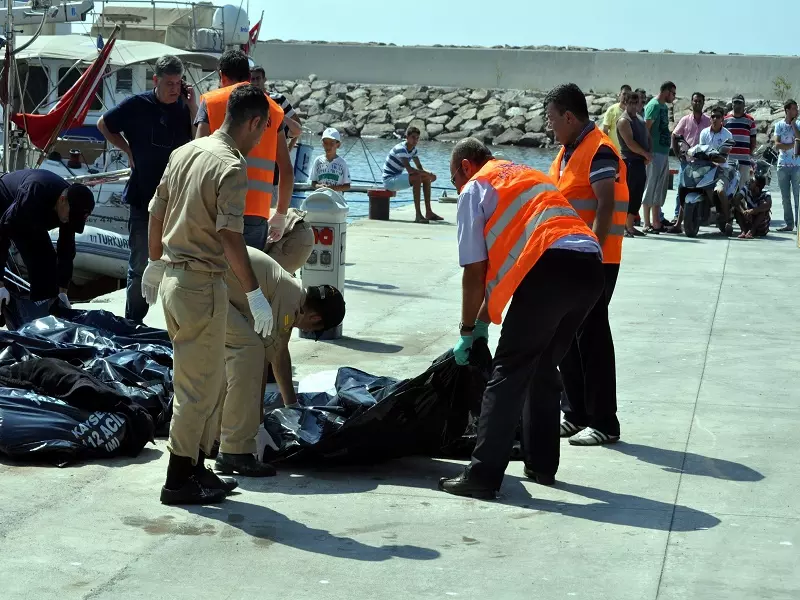 وفاة 14 مهاجراً غرقاً قبالة السواحل التركية نصفهم من الأطفال