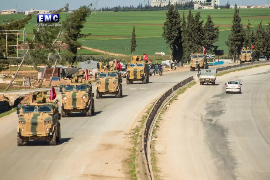 قوات روسية وتركية تتحضر لتسيير دوريات مشتركة شمال حلب.. وفرق الهندسة تنزع الألغام قرب مرعناز