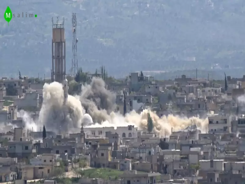 المساجد هدف الطيران الحربي من جديد في إدلب