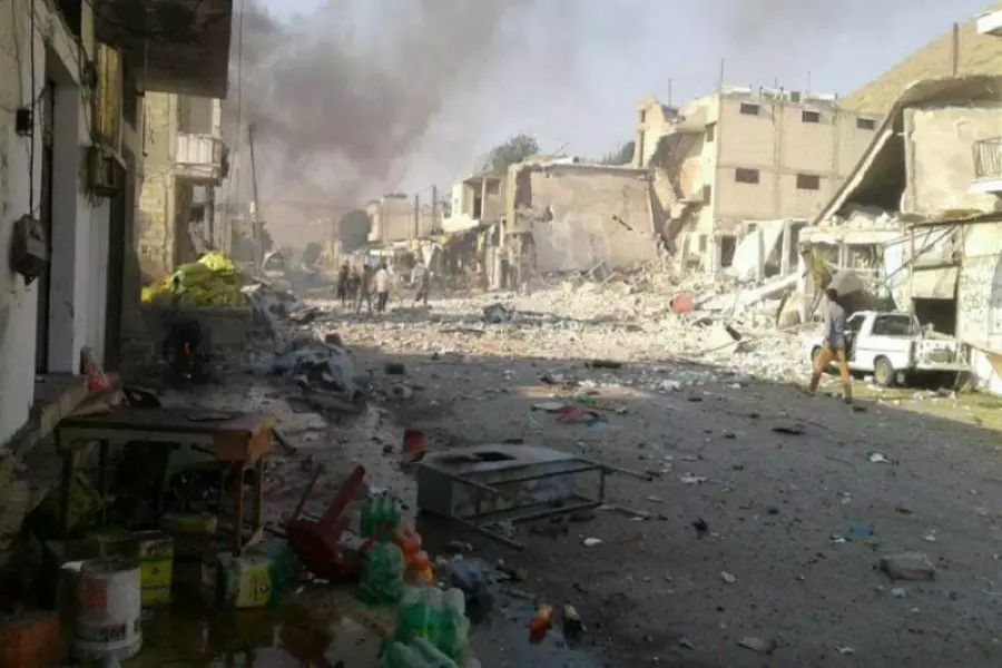 وضع مأساوي في مدينة قلعة المضيق والمجلس المحلي يناشد لوقف القصف وتحرك المنظمات