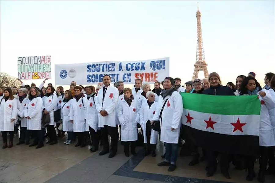أطباء العالم : لا يمكننا القبول أبدًا التزام المجتمع الدولي الصمت تجاه المجازر في سوريا