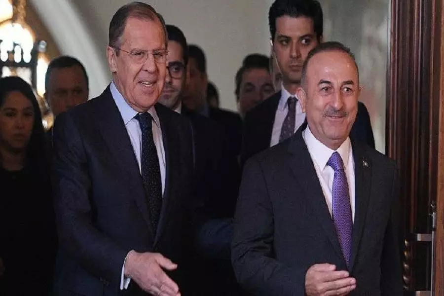 لافروف وأوغلو يبحثان الوضع السوري في موسكو الجمعة القادم