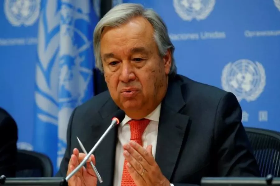الأمين العام للأمم المتحدة يجدد دعوته لتشكيل آلية مستقلة بشأن التحقيق باستخدام الكيماوي في سوريا
