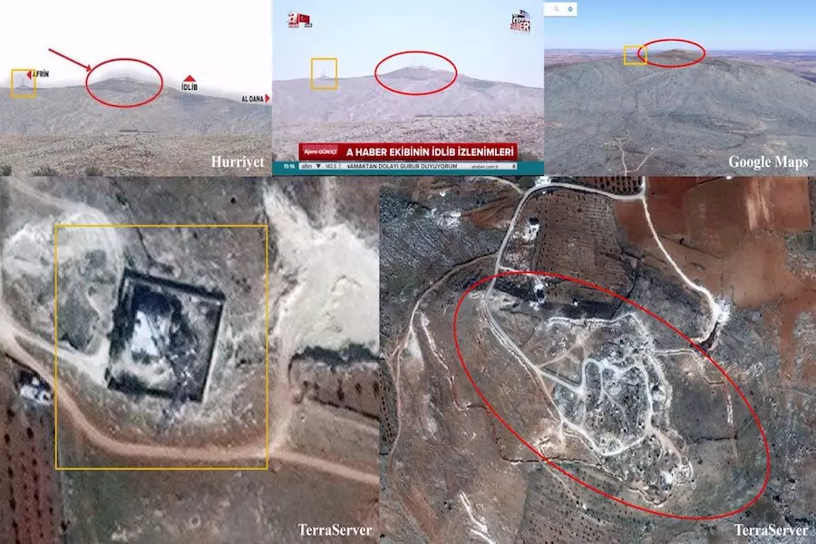 جبل “الشيخ بركات” المكان الأبرز و الأهم لتموضع القوات التركية في الشمال السوري