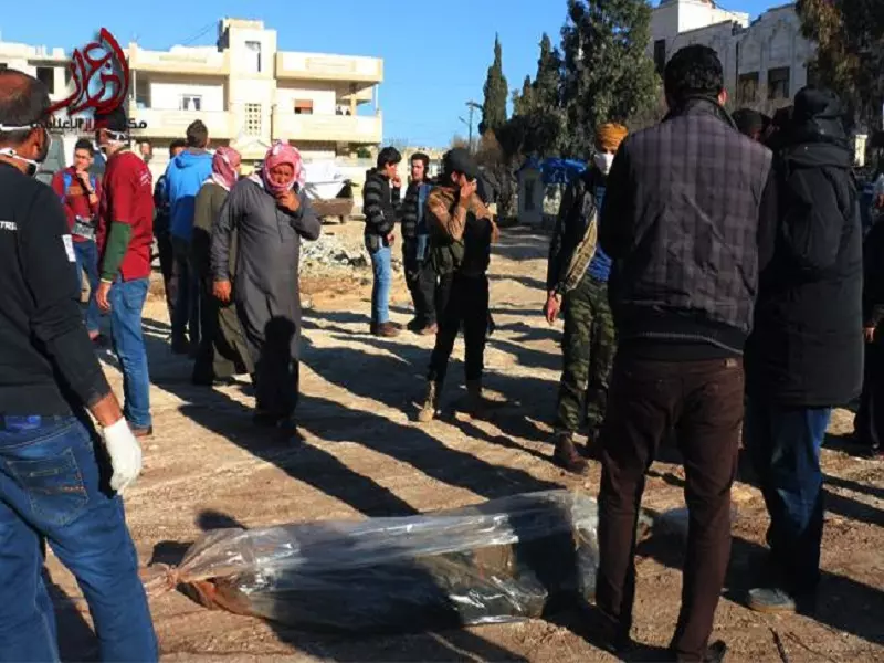 11 شهيداً للثوار في معارك منغ وصلت جثامينهم لمدينة إعزاز بريف حلب