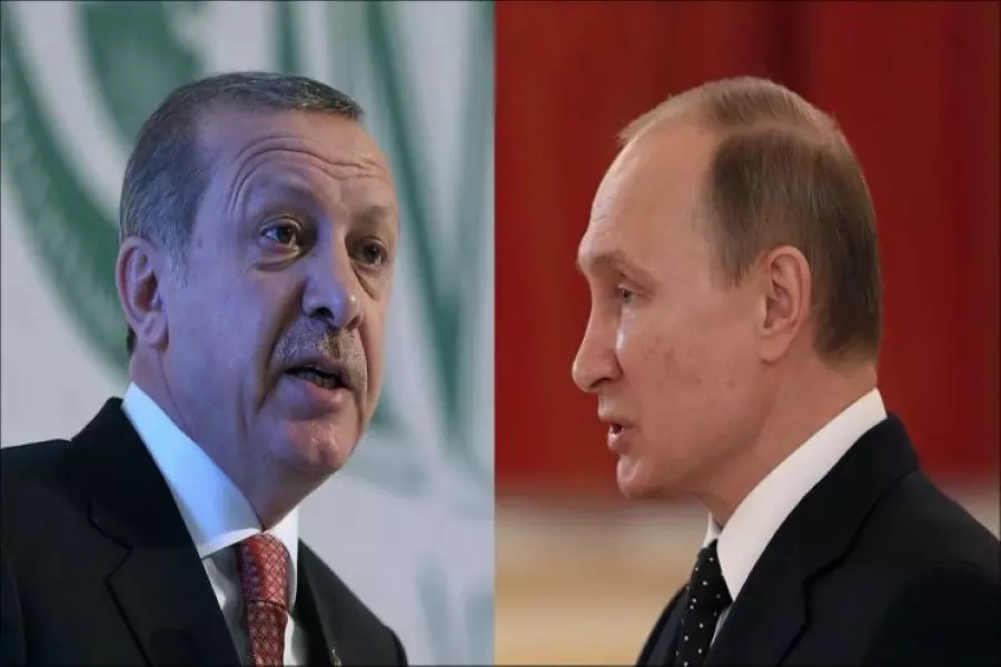 بوتين يعزي أردوغان بمقتل الجنود الأتراك .. ويتفقان على زيادة التنسيق