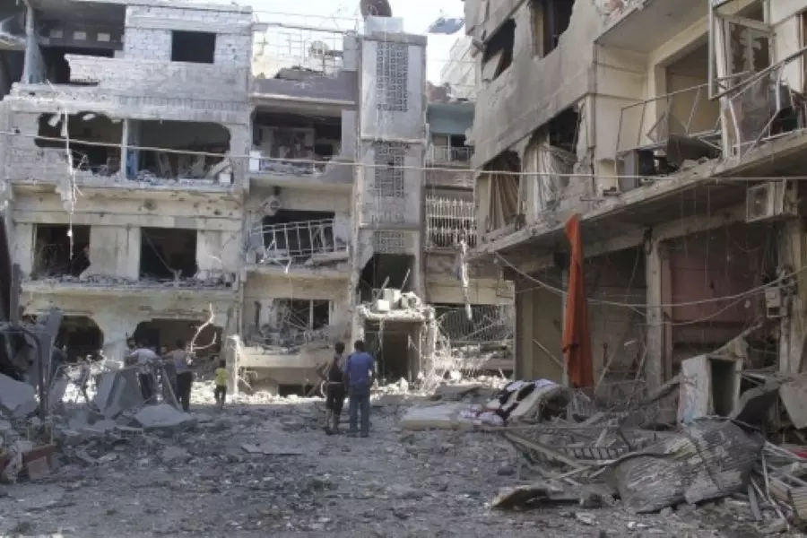 نظام الأسد وحليفه الروسي يرتكبان مجزرة بحق اللاجئين في مخيم اليرموك