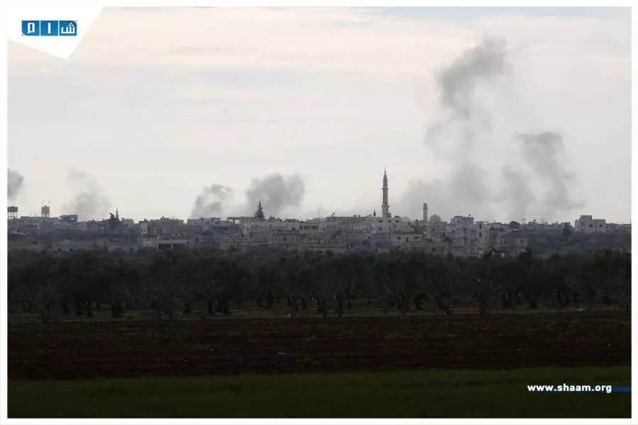 شهيدة وجرحى بقصف مدفعي وصاروخي للنظام طال مركز مدينة إدلب
