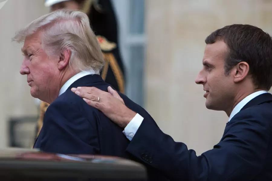 الرئاسة الفرنسية: ماكرون تحدث هاتفيا مع ترامب بشأن سوريا