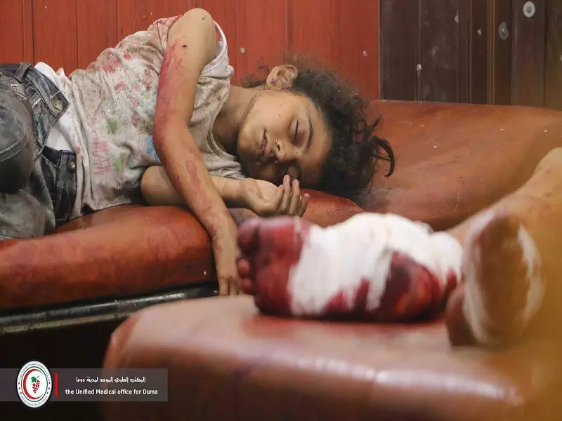 مجازر مروعة ترتكبها طائرات الاسد في الغوطة الشرقية ... ومجزرة دوما الأفظع