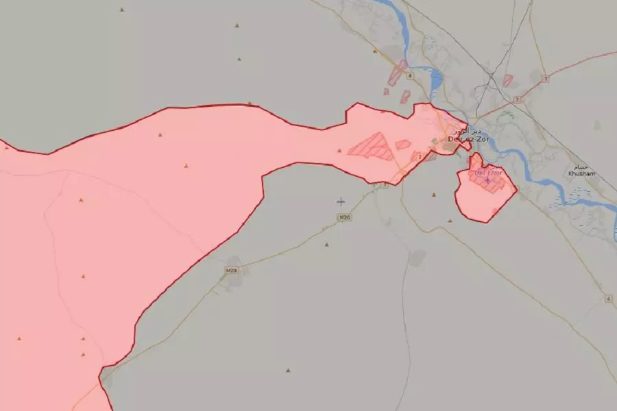 بعد 3 سنوات حصار.. قوات الاسد تتمكن من فك الحصار عن أحياء مدينة ديرالزور وتنظيم الدولة يتراجع