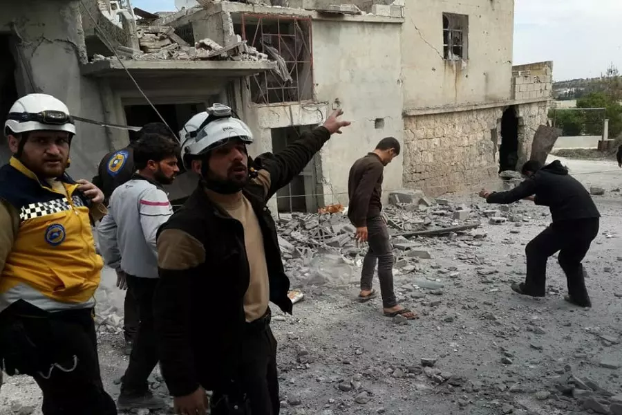 وقف الديانة التركي يدين قصف طائرات الأسد وحلفاءه على المدنيين في مدينة أريحا