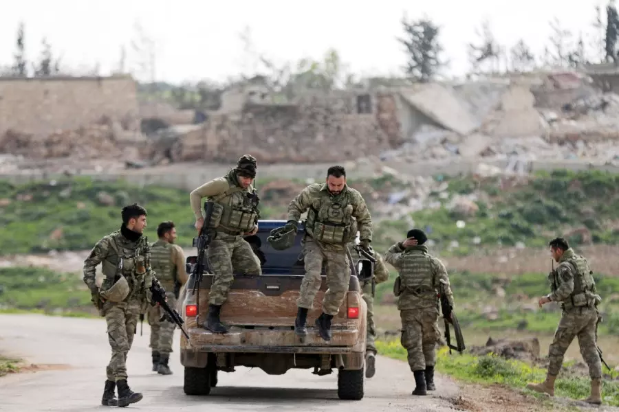 استشهاد عدد من عناصر الجيش الحر بعد وقوعهم بكمين قرب مدينة عفرين شمال حلب