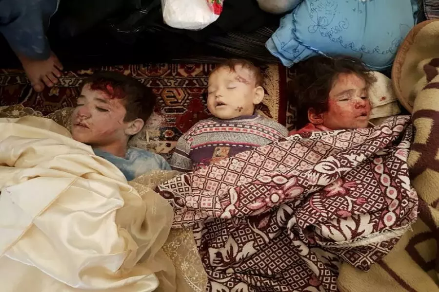 الطيران الروسي المجرم يقتل عددا من الأطفال في بلدة معرة حرمة بإدلب