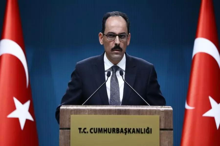 الرئاسة التركية: أنقرة تطالب بأن يكون نطاق وطريقة إدارة المنطقة الآمنة شمال سوريا بيد تركيا