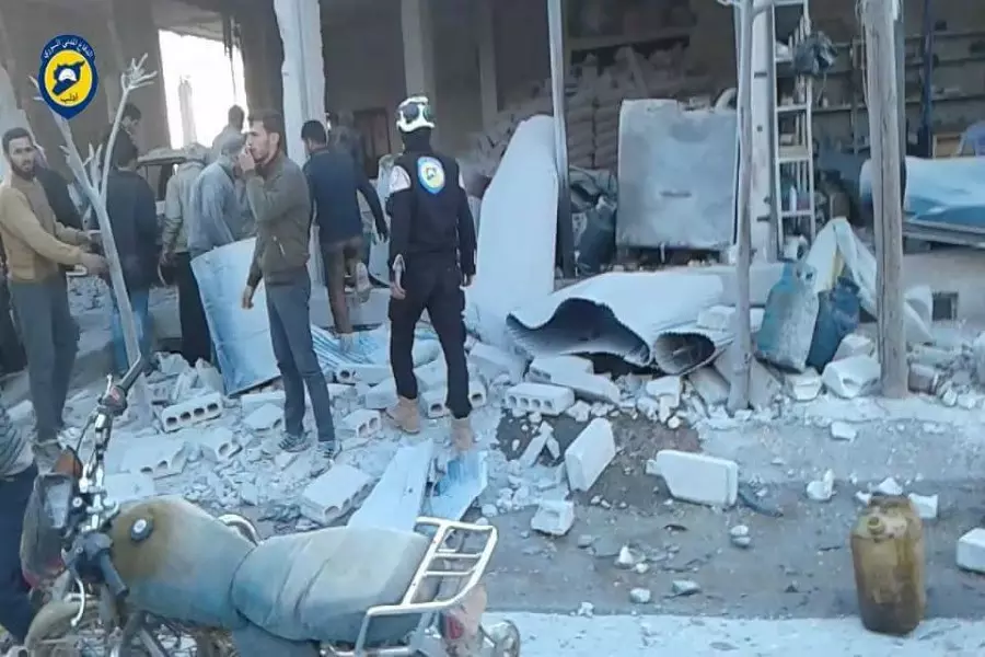 شهداء وجرحى جراء غارات وقصف جوي على ريف إدلب