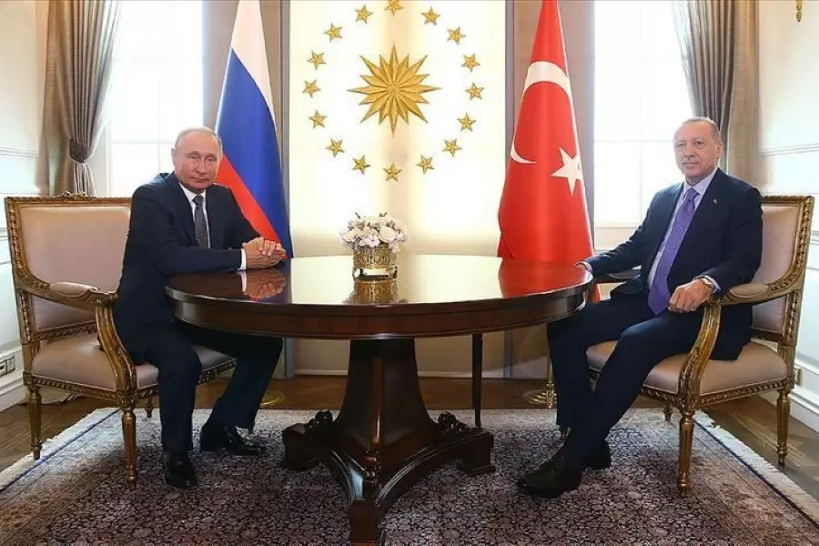 بعد روحاني .. أردوغان يلتقي بوتين قبيل القمة الثلاثية بأنقرة
