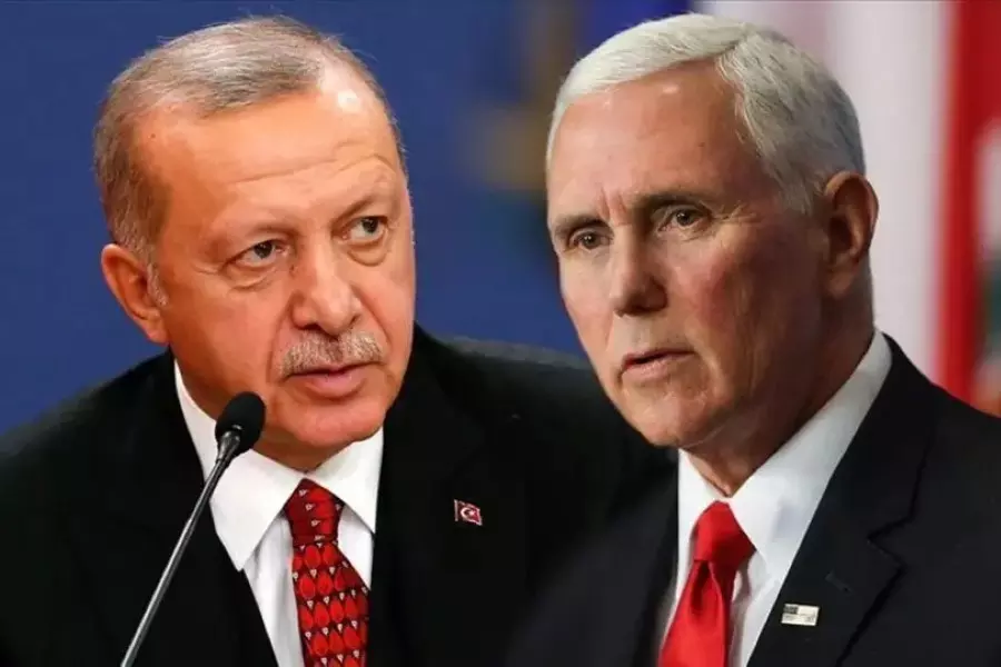 لقاء مرتقب بين "بنس وبومبيو" مع أردوغان في أنقرة لبحث تطورات "نبع السلام"