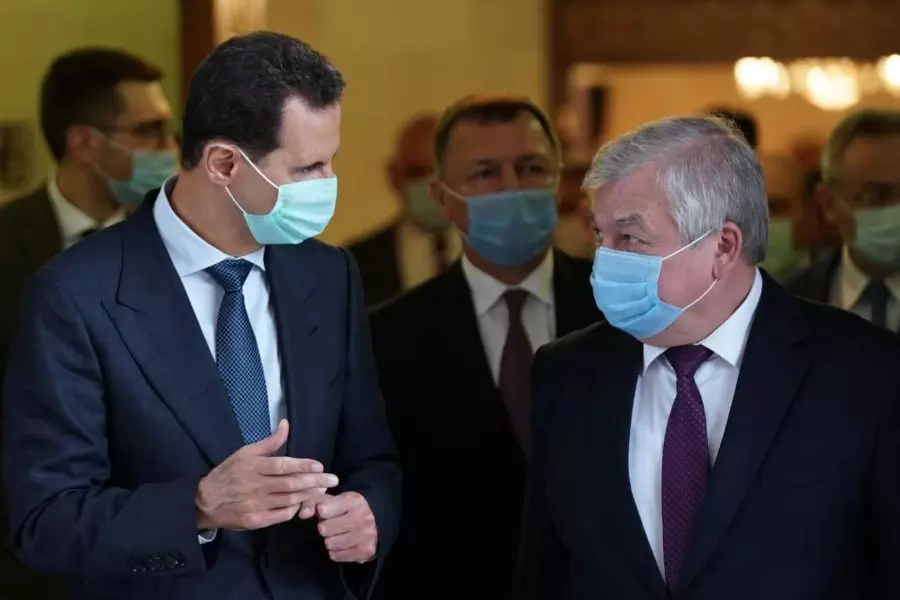 بشار الأسد يبحث مع المبعوث الروسي سبل التخفيف من آثار العقوبات