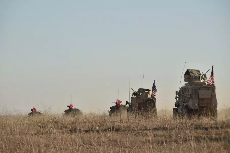 الجيش التركي يسير ثالث دورية مشتركة مع نظيره الأمريكي في منبج