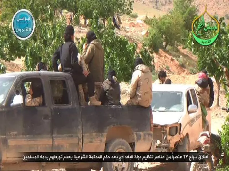 جبهة النصرة تطلق سراح عدد من عناصر تنظيم الدولة في القلمون