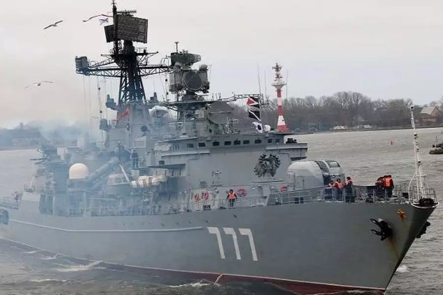 مناورات عسكرية روسية بمشاركة سفن حربية قبالة سواحل سوريا