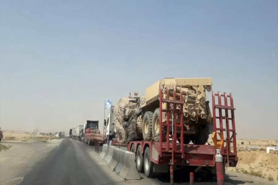 التحالف الدولي يرسل قافلة مساعدات عسكرية جديدة لـ "قسد"