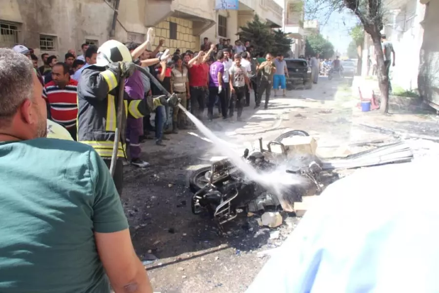 5 تفجيرات متزامنة تضرب "درع الفرات" أدت لإستشهاد وجرح عدد من المدنيين