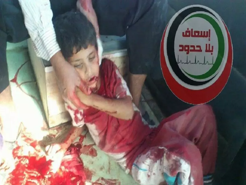 18 شهيد جلّهم أطفال في مجزرة جديدة لطيران الأسد في "قصر البريج" .. (صور مؤذية)