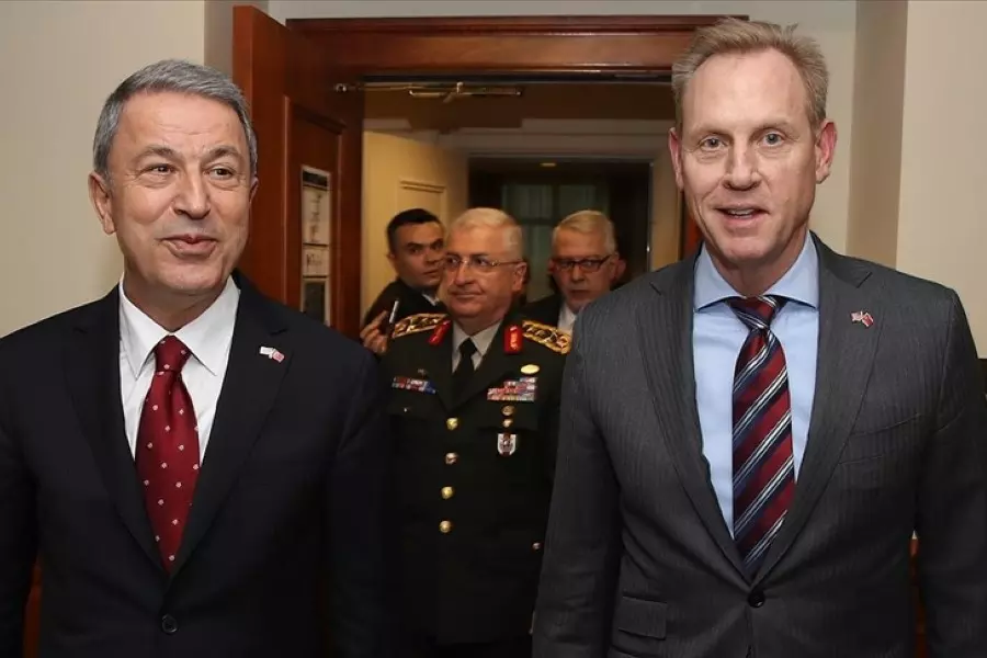 وزيرا الدفاع التركي والأمريكي يبحثان ملفات متعلقة بسوريا في واشنطن