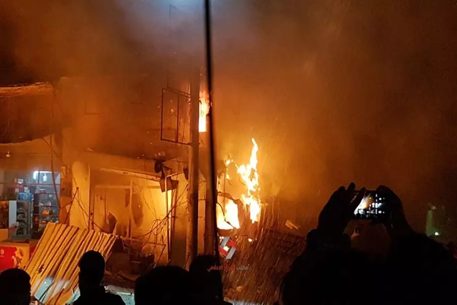 16 شهيداً وعشرات الإصابات حصيلة غير نهائية لتفجير المفخخة بمدينة إعزاز بحلب