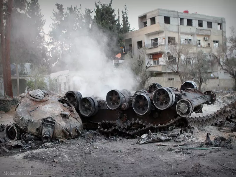 تقرير منتصف اليوم للأحداث الميدانية في سوريا ليوم الجمعة 17-10-2014