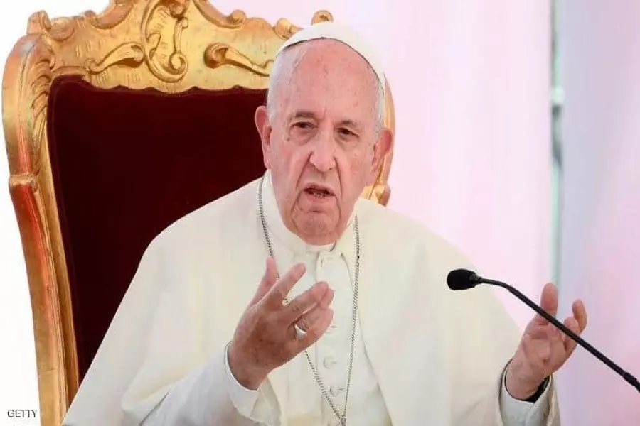 البابا فرنسيس: يجب وضع حد لـ"قرقعة السلاح" في سوريا واليمن وليبيا